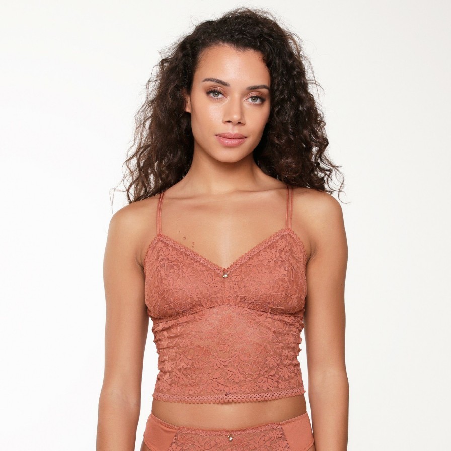 Bh's LingaDore | 6202P-1 Triangle Bralette Ginger-Bread