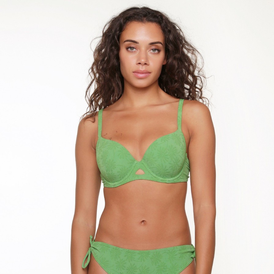 Badmode LingaDore Bikini tops | 6516Bt Voorgevormde Bikini Kiwi