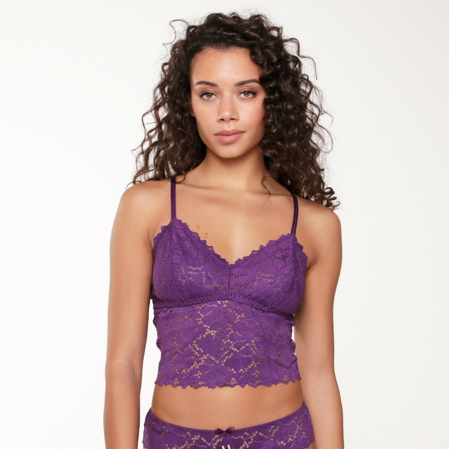 Bh's LingaDore | 6204P-1 Triangle Bralette Majesty-Purple