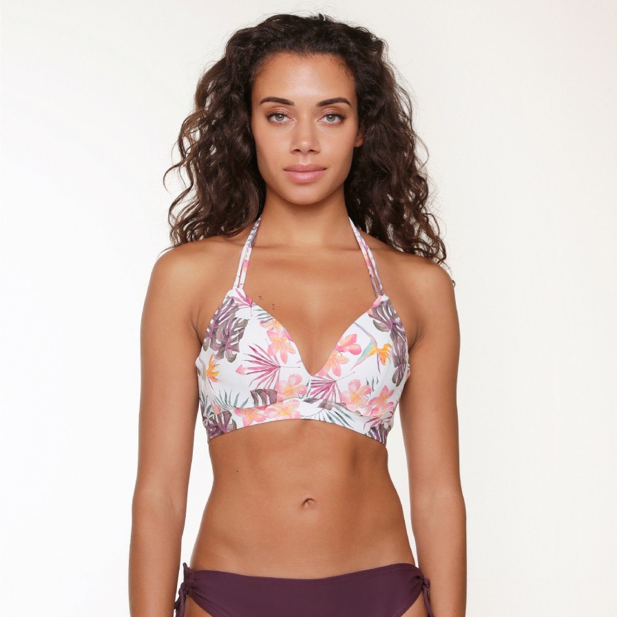 Badmode LingaDore Bikini tops | 6514Tb Voorgevormde Triangel Bikini Tropic-Floral