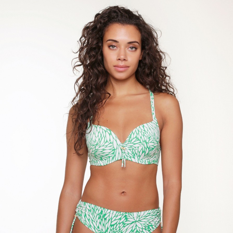 Badmode LingaDore Bikini tops | 6502Bt Voorgevormde Bikini Grain-Grass