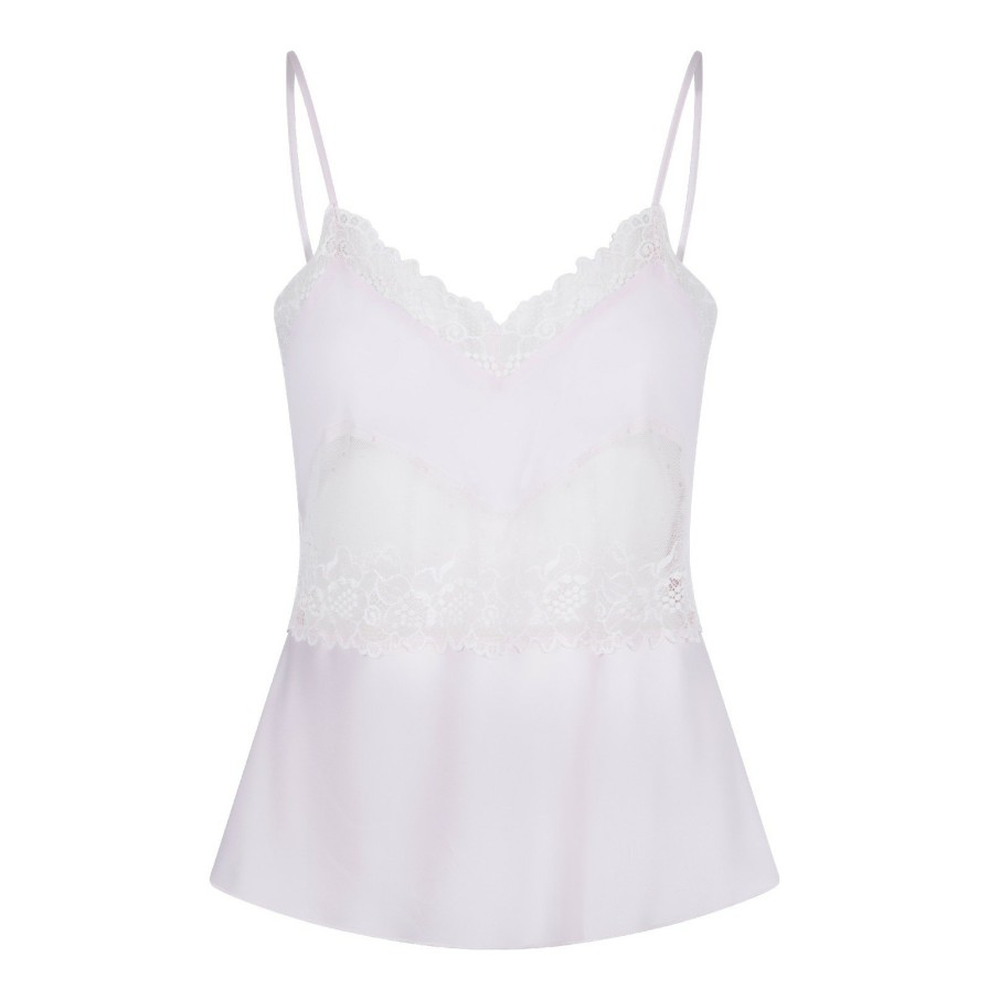 Nachtmode LingaDore | 6601P Spaghetti Top Mauve-Rose